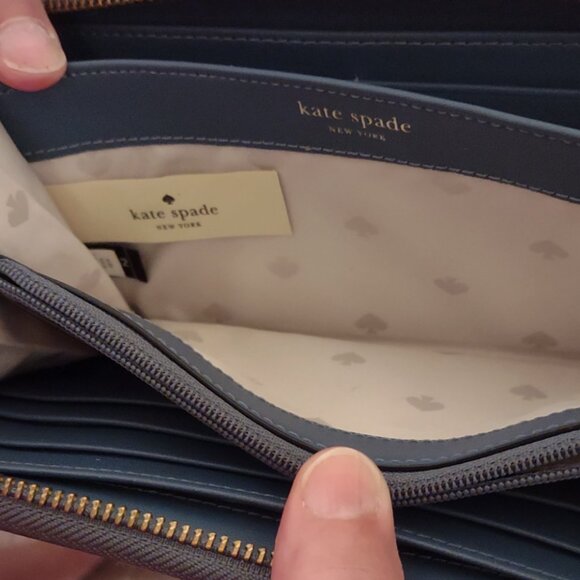 Kate Spade blue wallet - Picture 4 of 5